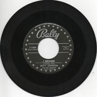 Betty Johnson With Lew Douglas And His Orchestra - I Dreamed / If It´s Wrong To Love