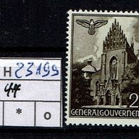 Los H23199: Generalgouvernement Mi. 44 * *