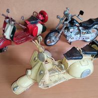 Modell Roller, Modell Motorrad 3 verschiedene