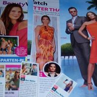 Gabrielle Anwar 7 pc Full Pages Sammlung Article Clippings Bericht