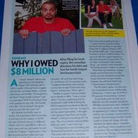 Sinbad US Full Page Article Clippings Bericht
