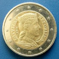 2 Euro - Lettland - 2014