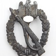 Original Infanterie Sturmabzeichen in Silber. Feinzink hohl