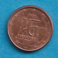 Kroatien 1 Cent 2023 Neu