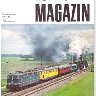 Lok Magazin - Eisenbahn gestern heute morgen - Heft 73 - August 1975