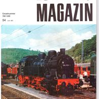 Lok Magazin - Eisenbahn gestern heute morgen - Heft 54 - Juni 1972