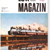 Lok Magazin - Eisenbahn gestern heute morgen - Heft 63 - Dezember 1973
