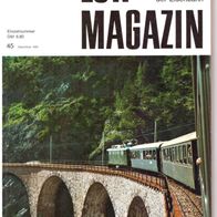 Lok Magazin - Die Lektüre für alle Freunde der Eisenbahn - Heft 45 - Dez. 1970