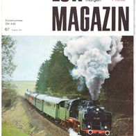 Lok Magazin - Eisenbahn gestern heute morgen - Heft 67 - August 1974