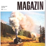 Lok Magazin - Eisenbahn gestern heute morgen - Heft 53 - April 1972
