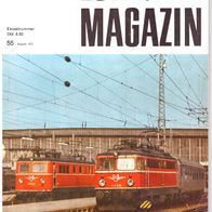 Lok Magazin - Eisenbahn gestern heute morgen - Heft 55 - Aug. 1972