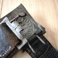 Koppelschloss Wehrmacht WH 1941 extrem seltener Hersteller Koppel Schloss Militaria