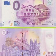 0 Euro Schein Suomen Lasimuseo Riihimäki LEAG 2018-1 selten Nr 4176
