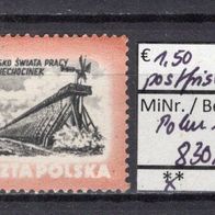 Polen 1953 Naturschönheiten und Kurorte Polens MiNr. 830 A postfrisch