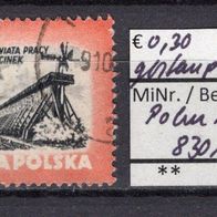 Polen 1953 Naturschönheiten und Kurorte Polens MiNr. 830 A gestempelt -1