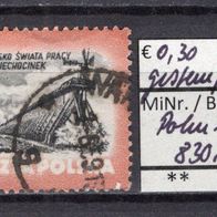 Polen 1953 Naturschönheiten und Kurorte Polens MiNr. 830 A gestempelt -2