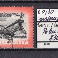 Polen 1953 Naturschönheiten und Kurorte Polens MiNr. 830 A gestempelt -3