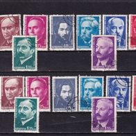 Rumänien MiNr. 2069-2077 Wissenschaftler kpl. gestempelt zur Auswahl M€ 2,00 #J77e8f