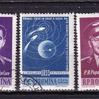 Rumänien MiNr. 2096-2098 Raumfahrt kpl. gestempelt zur Auswahl M€ 1,20 #J79e10d
