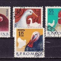 Rumänien MiNr. 2145-2152 Geflügel kpl. gestempelt zur Auswahl M€ 1,50 #J810af