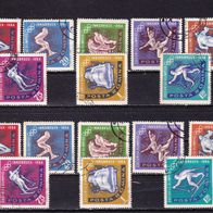 Rumänien MiNr. 2195-2202 Winterolympiade kpl. gestempelt zur Auswahl M€ 3,00 #J95e6d