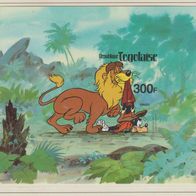 Disney Togo 1980 Wilde Tiere Block MiNr 163 postfrisch ungezähnt