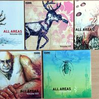 5 CD´s - Visions - All Areas Nr. 100 - 104