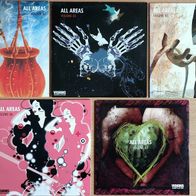 5 CD´s - Visions - All Areas Nr. 82, 82, 85, 86, 87