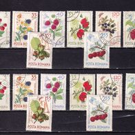 Rumänien MiNr. 2361-2368 Blumen kpl. gestempelt zur Auswahl M€ 1,50 #J102ad