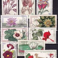 Rumänien MiNr. 2442-2451 Blumen kpl. gestempelt zur Auswahl M€ 2,00 #J105af