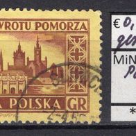 Polen 1954 500. Jahrestag der Gebietsgewinne MiNr. 872 A gestempelt