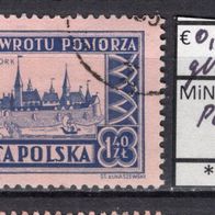 Polen 1954 500. Jahrestag der Gebietsgewinne MiNr. 875 A gestempelt