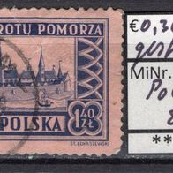 Polen 1954 500. Jahrestag der Gebietsgewinne MiNr. 875 A gestempelt -1