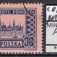 Polen 1954 500. Jahrestag der Gebietsgewinne MiNr. 875 A gestempelt -2