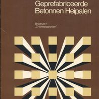 L661 Fachbuch Beton-Rammpfähle - Text in niederländ. Sprache