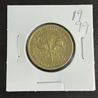 Coin 1000 Reis 1922 Brazil - Aluminum-Bronze - KM# 522 - eb1999