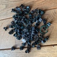 95 tlg. Set Pflanzenclips, Orchideenclips, Klammern Kunststoff, Blumenklammern