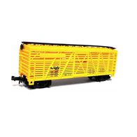 50´ Cattle Stock Car, M-K-T, Viehwagen, gelb, OVP, Model Power 3446 Ep3, Spur N