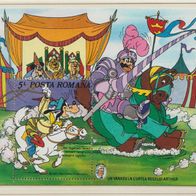 Disney Rumänien 1985 150. Geburtstag Mark Twain MiNr Block 220 postfrisch