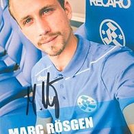 AK Marc Rösgen SV Stuttgarter Kickers 15-16 Stuttgart Deutschland Autogrammkarte