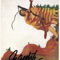 Georg Baselitz - orig. sign. Kunst-AK (8052)