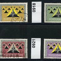 Portugal Mi. Nr. 917 + 918 + 919 + 921 Internationale Pfadfindertagung o <