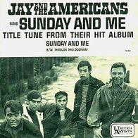 Jay & The Americans - Sunday And Me / Through This Doorway - 7" - UA 67 087 (D) 1965