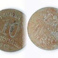 Kaiserreich 10 Pfennig 1916 - SG