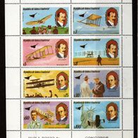 L681 Äquatorialguinea MiNr. Block D 311 (1460 + 1467) Luftfahrt * * postfrisch