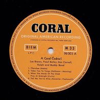 A CORAL Cocktail 10“ LP Sampler TERESA BREWER DON Cornell deutsche Coral von 1953