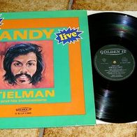 ANDY Tielman 12” LP ANDY LIVE Non-Stop Party deutsche Golden 12 von 1970