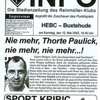 PRG HEBC Eimsbüttel vs BSV Buxtehude 12.5.2002 Hamburg Thorsten Thorte Paulick