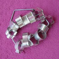 Ausstecher-Set 12 Ausstechformen Zenker Keks Back Förmchen Weihnachts Patisserie