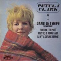 Petula Clark - Dans le temps (Downtown) 45 EP 7"
